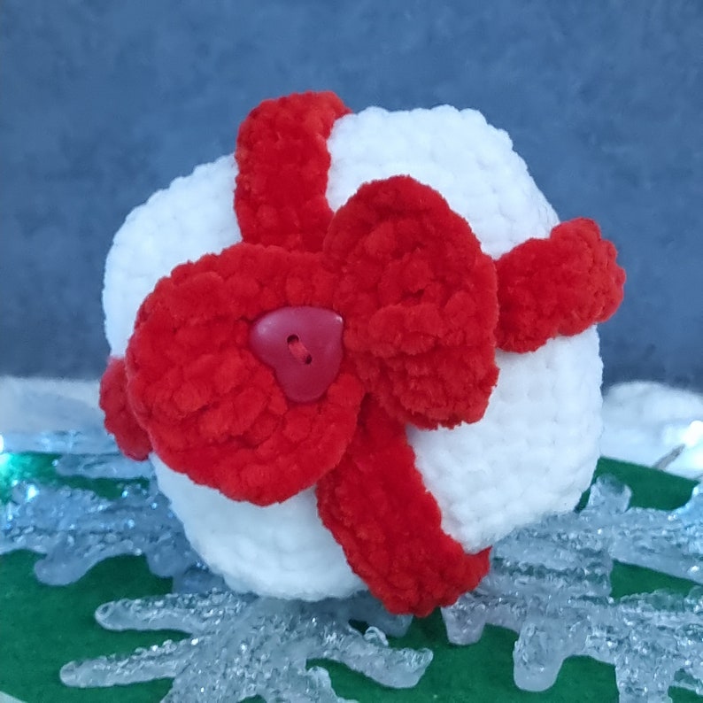 Crochet Pattern Gift Box. English Version Pattern Etsy