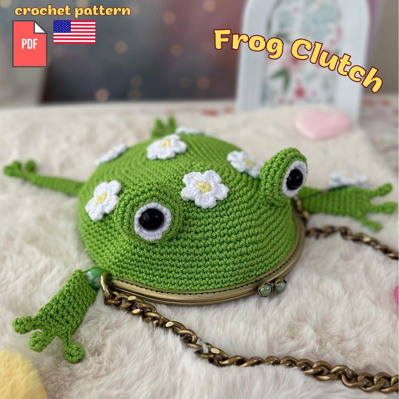 crochet clutch