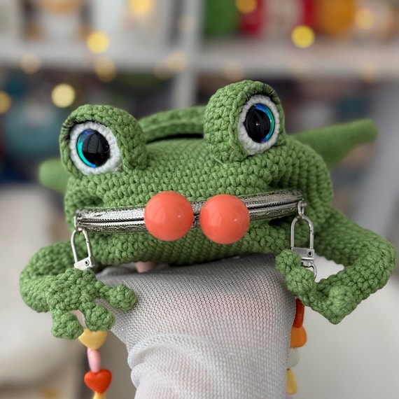 bag pattern frog crossbody bag Crochet Frog Phone Pouch Pattern Amigurumi Crossbody Bag Cute Frog Purse  PDF Kawaii Frog Bag Australia
