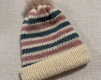 Handgestrickte Mütze