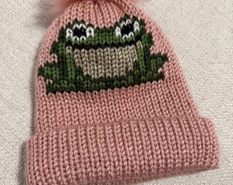 Handgestrickte Mütze
