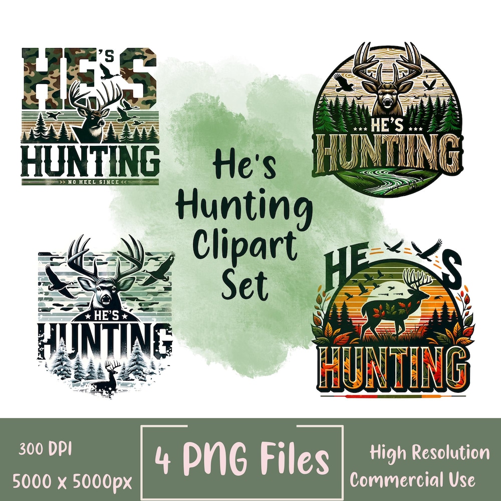 Hunting Sweatshirt Clipart Set | He'S Hunting Shirt | Hunting Season Hoodie | Hunting Wife T Shirt | Funny Abandoned Hunting Wife Sweater Alwasky