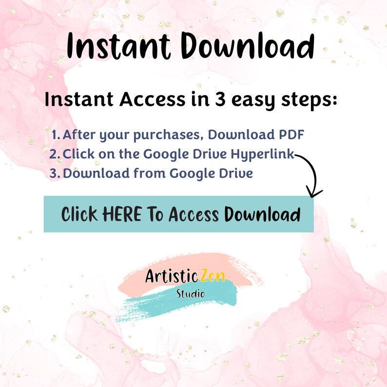 instant access in 3 easy steps