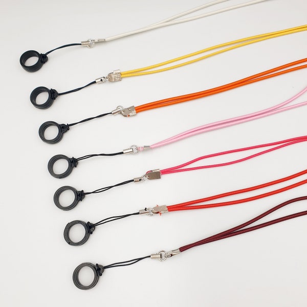 1 piece Lanyard E-Cig Vape Holder Necklace Vapping Accessories Lanyard Vape Elastic Rubber Cord String 40 cm (folded)