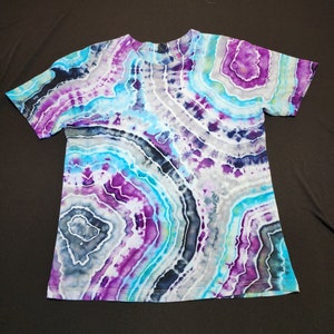 L - Purple/Blue Geodes