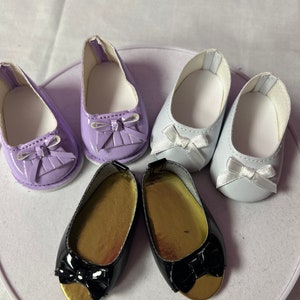 Lot  of shoes for American girl doll 18