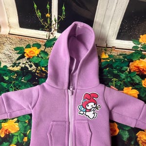 Cozy hoodie for American girl doll or similar 18” doll