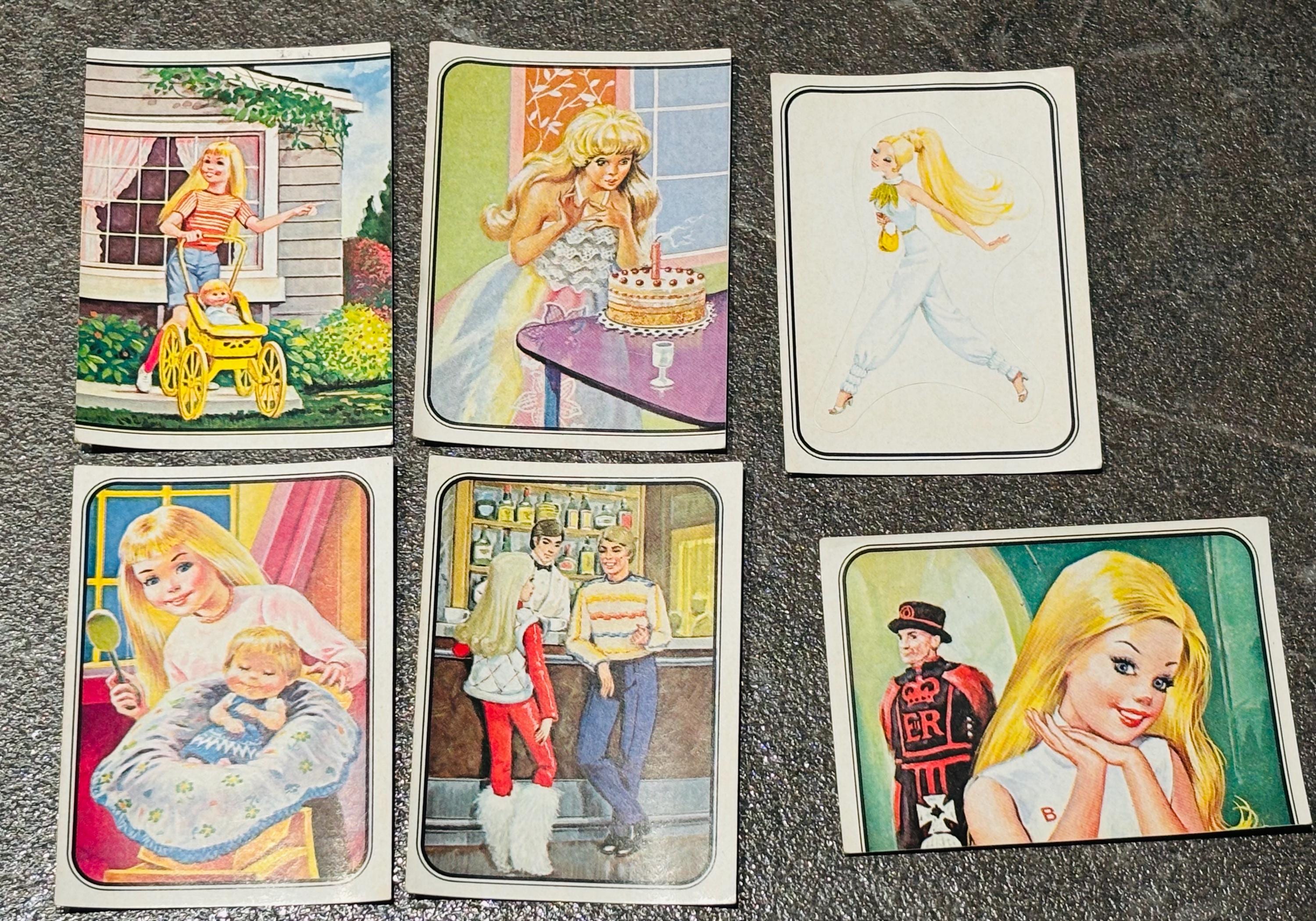 Stickers Panini Barbie 1983 Etsy