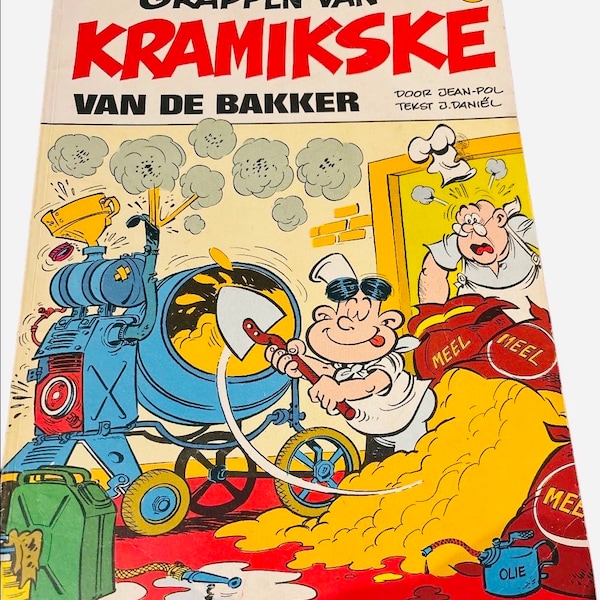 stripboek Kramikske van de bakker 1974