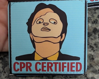 Dwight CPR Certified Patch