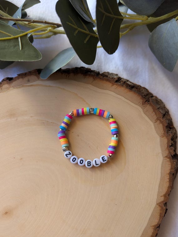 The Amazing Digital Circus Zooble Clay Bead Bracelet | Handmade