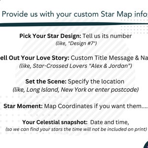 Custom Star Map, The Night We Met, Custom Poster, Star Map By Date Anniversary Gifts, Night Sky Print, Wedding Gift Constellation Digital image 4