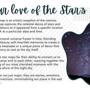 Custom Star Map, The Night We Met, Custom Poster, Star Map By Date Anniversary Gifts, Night Sky Print, Wedding Gift Constellation Digital image 6