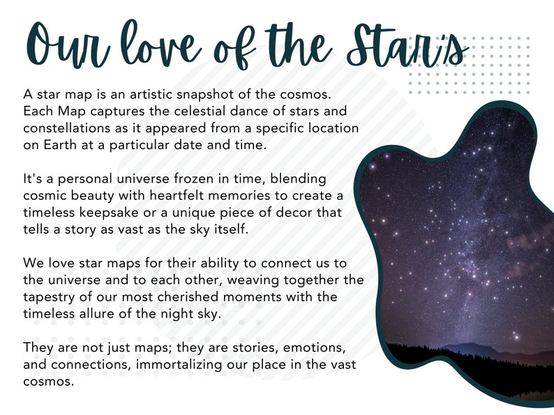 Custom Star Map, The Night We Met, Custom Poster, Star Map By Date Anniversary Gifts, Night Sky Print, Wedding Gift Constellation Digital image 6