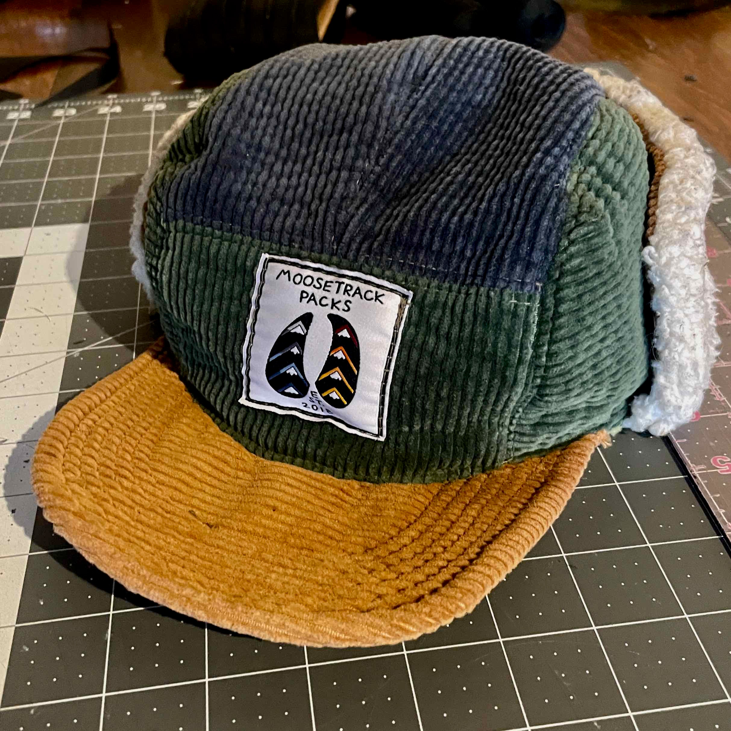 5 Panel Ear Flap Hat - Etsy