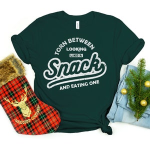 Torn Between Looking Like A Snack And Eating One,  Fitness Shirt, Funny Gym Shirt, Trainer Gift, Lifting Shirt, Workout Tee