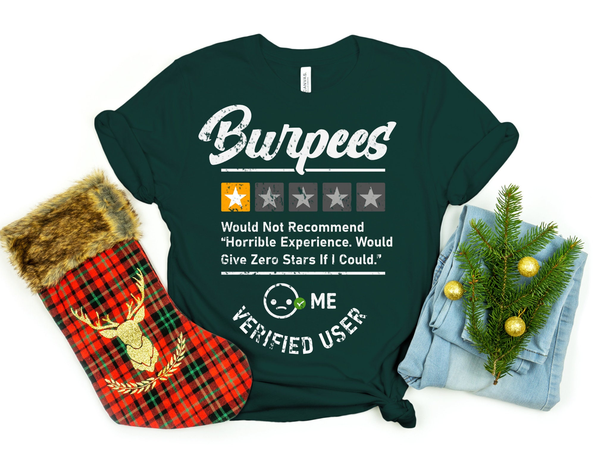 Débardeur Femme "I Love Burpees" - Cadeau Humoristique Pour Sportive - Coupe Classique Légère