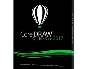 CorelDraw Graphics Suite 2017 Installationsdatei und Seriennummer (Windows).