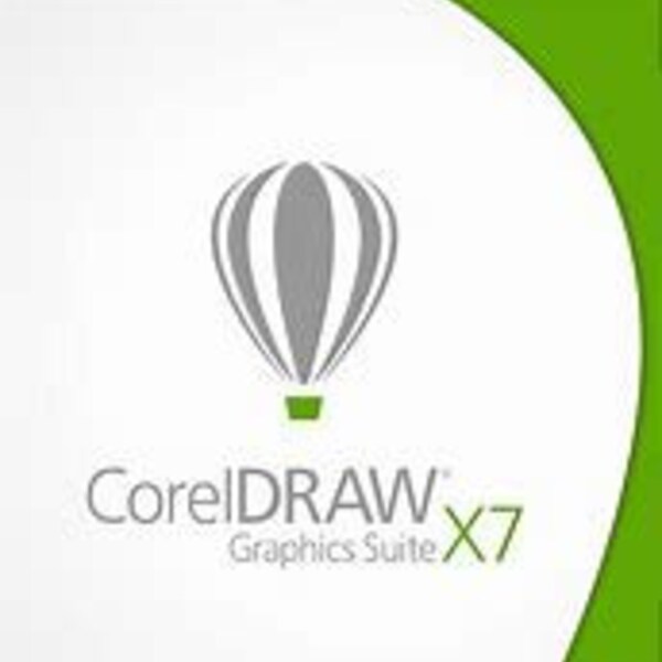 CorelDraw Grafik-Version X7 Installationsdatei und Seriennummer (Window).