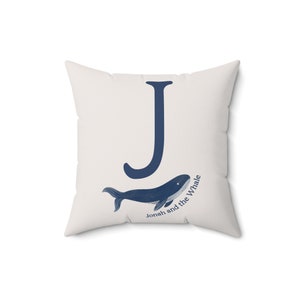 The Jonah Pillow, Blue