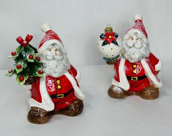 Père Noël en céramique (Divers modèles) | céramique faite à la main | décoration de Noël | cadeau de Noël | décoration de Noël