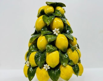 Lemon Tree, Handmade Ceramic, Vietri Ceramic, Home Decoration, Unique Gift