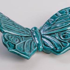 Colored Ceramic Butterflies (artistic ceramics) - handmade and painted