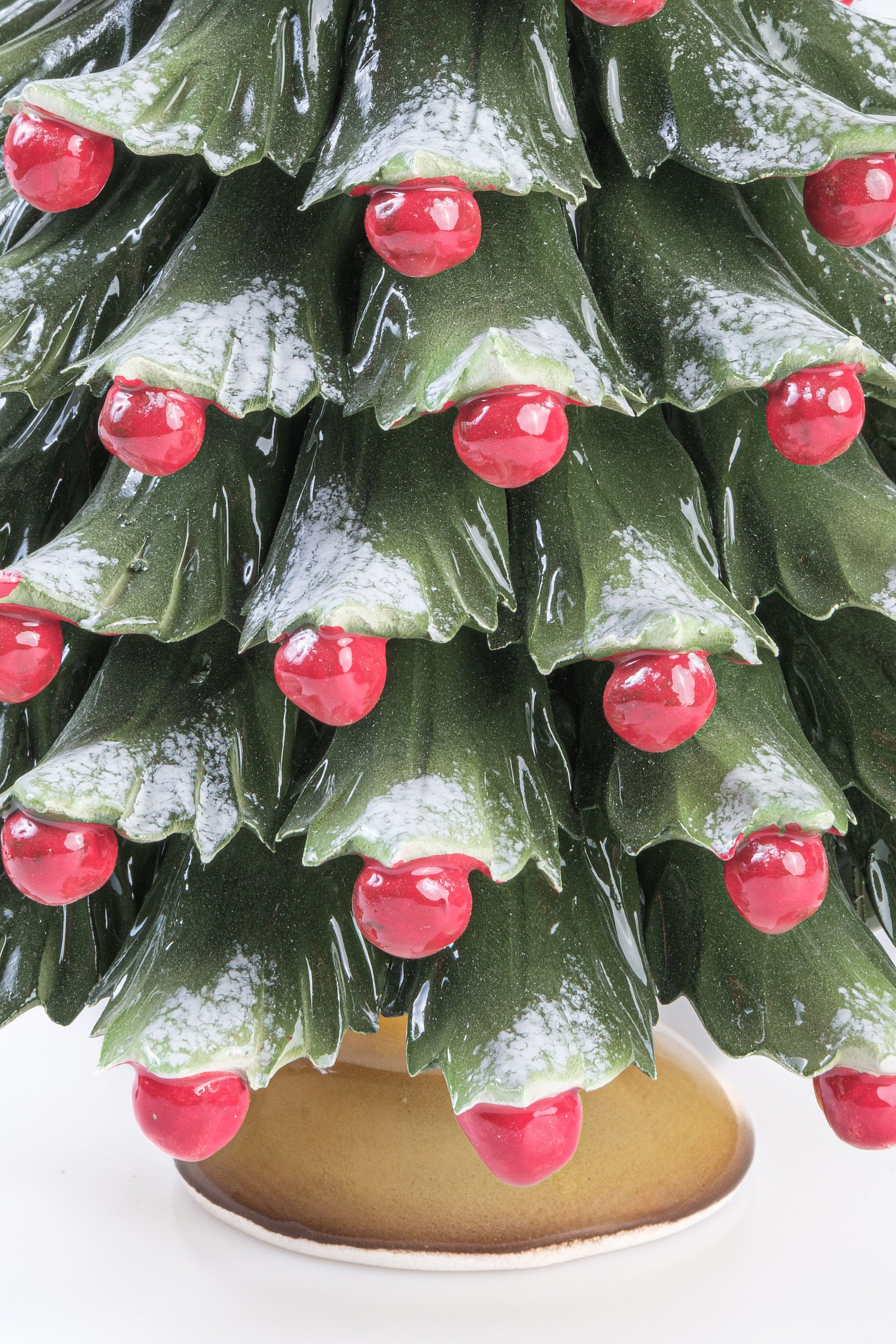 Ornamento Per Albero Di Natale In Ceramica A Forma Di Campana 8,9 Cm - Decorazione Natalizia Idea Regalo Cimelio