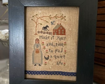 Quiet Life PDF/Download Cross Stitch Pattern by Asbery's Echoes Stitches