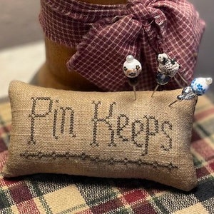 Pin Keeps PDF/Download Cross Stitch Pattern by Asbery&#39;s Echoes Stitches