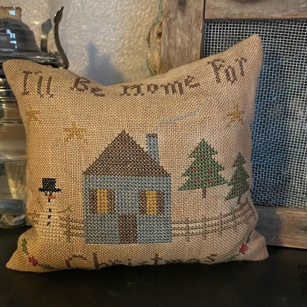 I'll Be Home For Christmas PDF/Download Cross Stitch Pattern by Asbery's Echoes Stitches