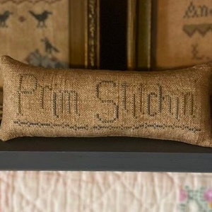 Primitive Stitchin&#39; Pin Keep PDF/Download Cross Stitch Pattern by Asbery&#39;s Echoes Stitches