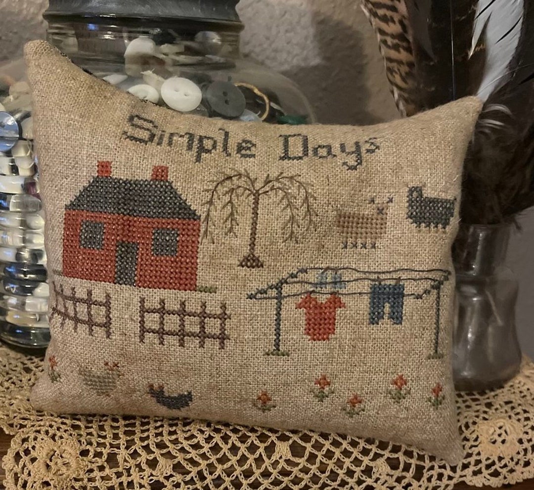 Simple Days Simple Days Pdf/download Cross Stitch Pattern by Asbery's Echoes ...