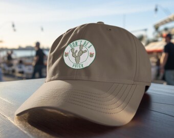 Cactus Charm 'Don't Be a Prick' Low Profile Baseball Cap