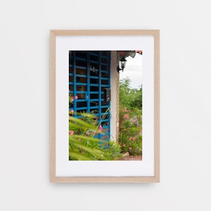 Number 601 | Mexico Travel Print, Cityscape Wall Art, Original Photography, Colorful Wall Decor, Door Art Print, Photography Poster