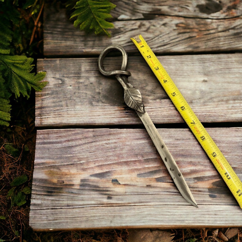 Custom Letter Opener Blacksmith Knife, Letter Knife, Hand