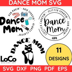 Dance Mom SVG, Dance Mom SVG Files, Dance Mom PNG, Dance Svg - Instant Download