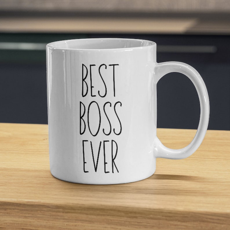 Best Boss Ever Mug Gift for Boss Birthday Mug for Boss Best Etsy