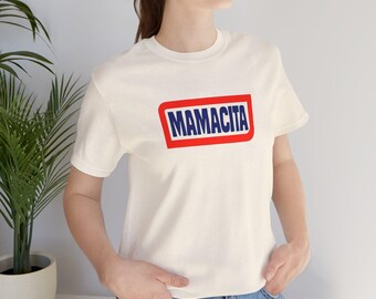 Camiseta Mamacita, camiseta gráfica latina para mujer, camiseta con cita en español, ropa linda para mujer latina, regalo divertido para ella, camiseta retro