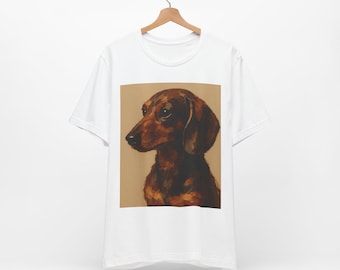 Camisa de perro salchicha: linda camisa de salchicha para amantes de los perros, regalos de perro salchicha para mamá y papá perro