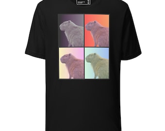 Capybara Shirt for Capybara Lovers, Retro Unisex Capybara t-shirt for Animal Lovers, Capybara Gifts
