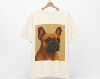 French Bulldog Shirt, Frenchie Dog Lover Tee, Frenchie Owner Gift for Dog Moms and Dog Dads, Frenchie T-Shirt, Cute Dog Breed Apparel