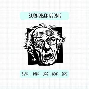 Drôle de Bernie Sanders SVG ! Bernie Sanders png, meme de Bernie Sanders, feel the bern, svg d&#39;inauguration, fichier de coupe Bernie, vecteur de téléchargement numérique