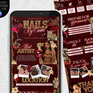 Cheetah Print Acuity Scheduling Template for Hair Stylists, Hairstylist Scheduling Website DIY Booking Site Canva