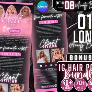 Acuity Scheduling Template, Acuity Scheduling Template Hair Stylist, Website template, Hair Website, Booking site template, Lash Nails Braid