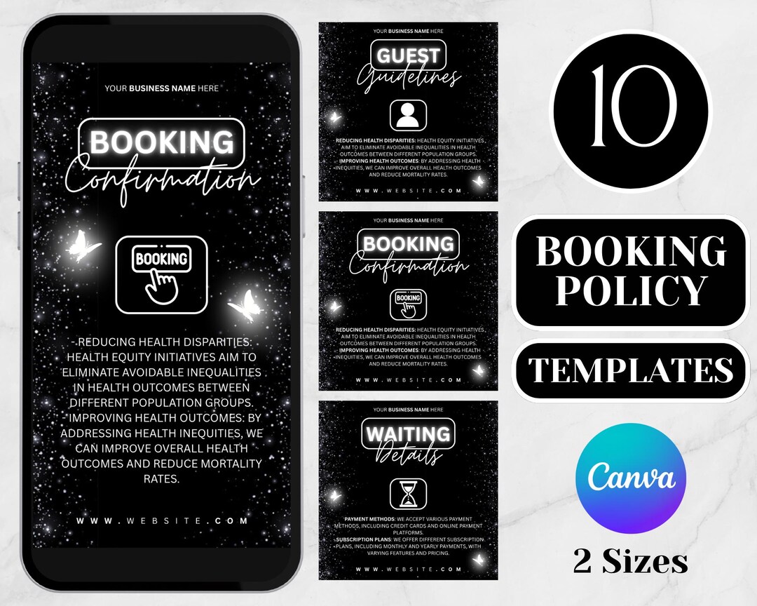 10+ Booking Policy Templates, Editable Booking Policies for Instagram ...