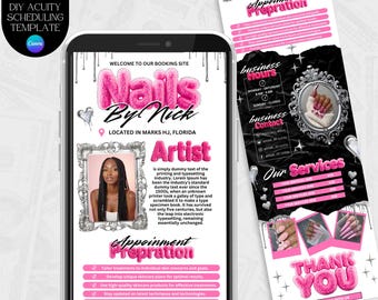 Nail Tech Acuity Scheduling Template