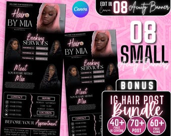 Szablon harmonogramu Acuity, Szablon harmonogramu Acuity Stylista fryzur, Szablon strony internetowej, Strona internetowa fryzjerska, Szablon strony rezerwacyjnej, Lash Nails Braid