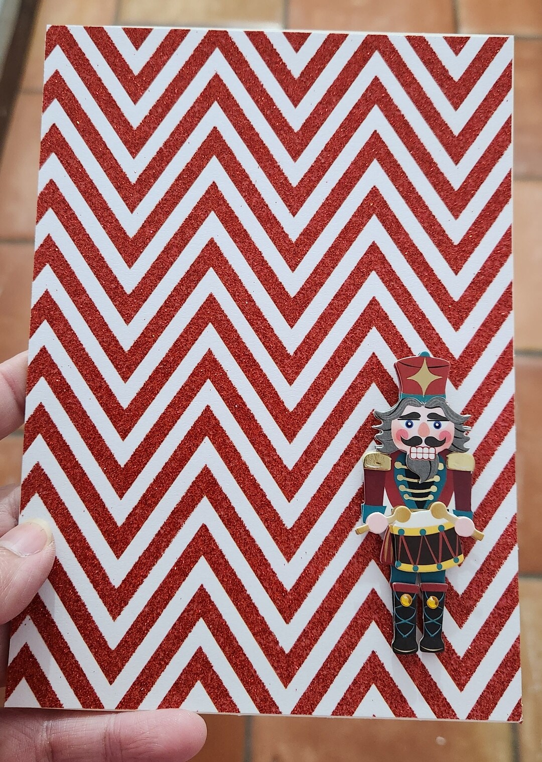 Nutcracker Stripe Flat Notecards main image 1