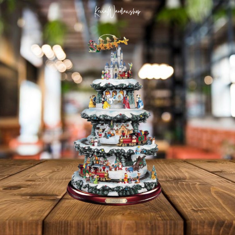 The 75character Ultimate Disney Tabletop Christmas Tree Etsy